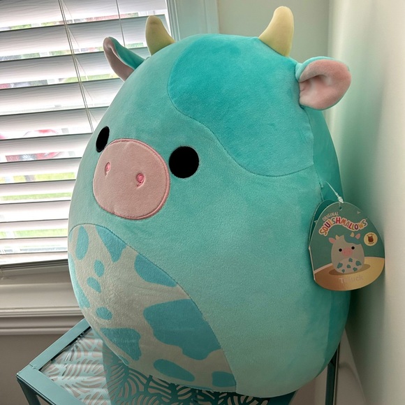 16” Tuluck Cow Squishmallow - Ultra Rare - BNWT - Picture 3 of 6